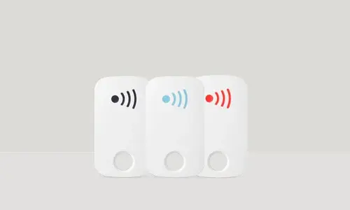 Badges faisant partie d’une alarme connectée